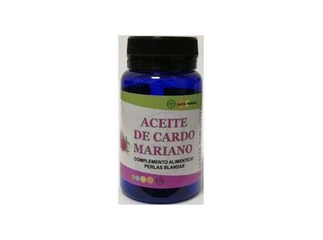 Alfa Herbal Aceite De Cardo Mariano 60Caps