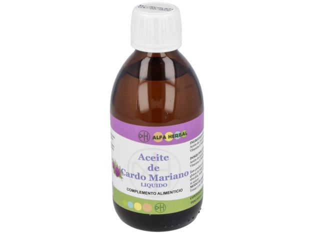 Alfa Herbal Aceite De Cardo Mariano 250Ml