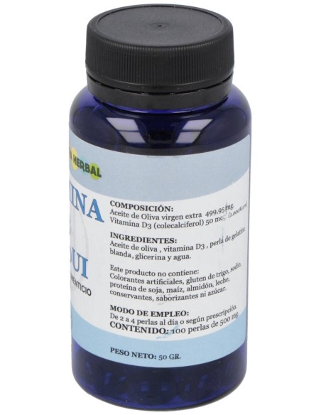 Alfa Herbal Vitamina D3 2000Ui 100Caps