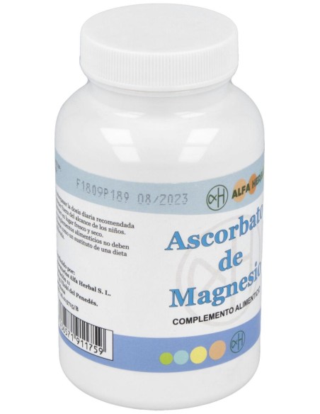 Alfa Herbal Ascorbato De Magnesio Polvo 200G
