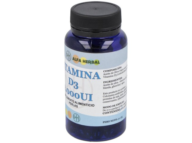 Alfa Herbal Vitamina D3 2000Ui 100Caps