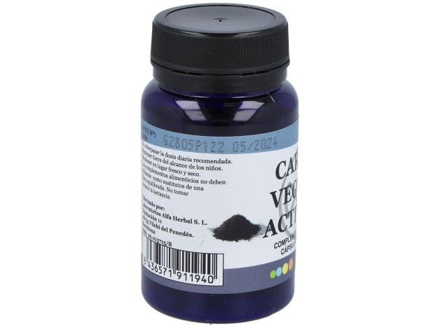 Alfa Herbal Carbon Vegetal Activado 60Caps