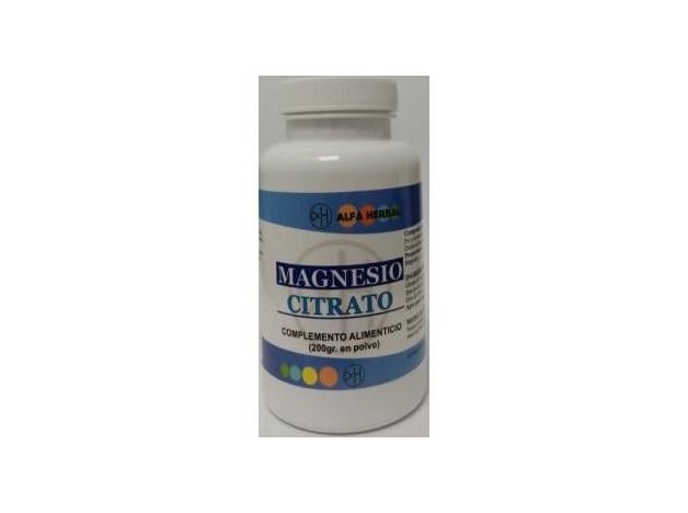 Alfa Herbal Magnesio Citrato Polvo 200G