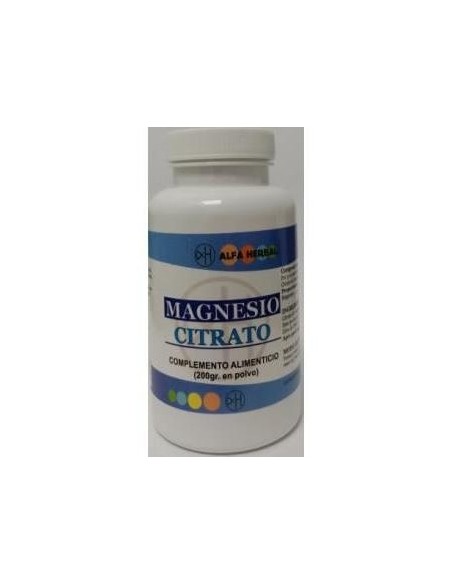 Alfa Herbal Magnesio Citrato Polvo 200G