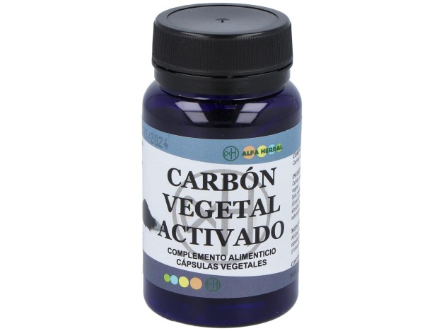 Alfa Herbal Carbon Vegetal Activado 60Caps