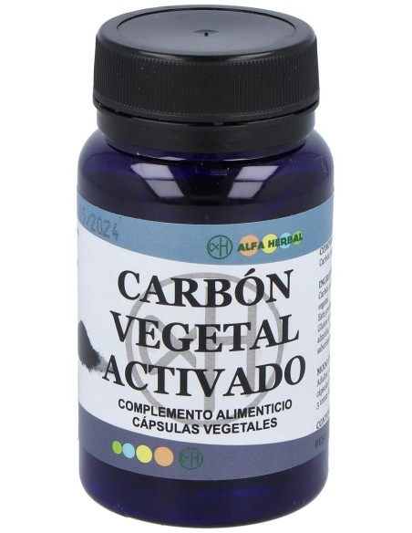 Alfa Herbal Carbon Vegetal Activado 60Caps