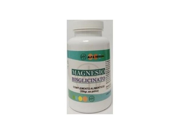 Alfa Herbal Magnesio Bisglicinato Polvo 200G
