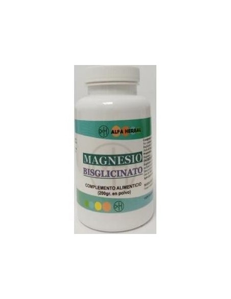 Alfa Herbal Magnesio Bisglicinato Polvo 200G
