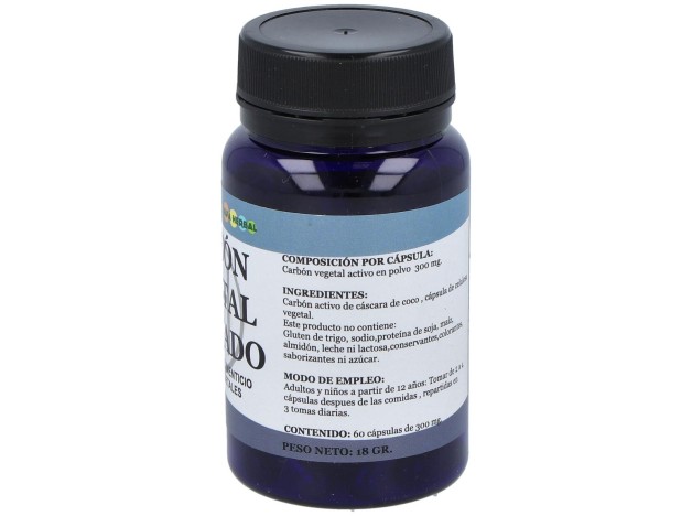 Alfa Herbal Carbon Vegetal Activado 60Caps