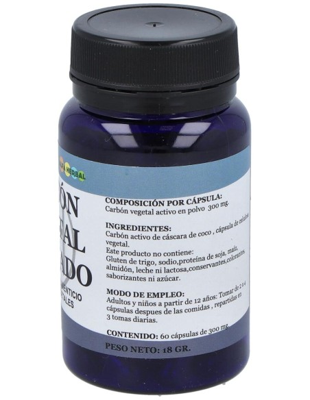 Alfa Herbal Carbon Vegetal Activado 60Caps