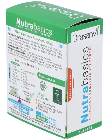 Nutrabasics Aloe Vera 60Comp.
