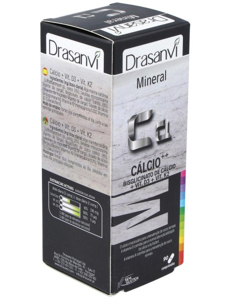 Drasanvi Mineral Calcio Vitamina D3+K2 90Comp