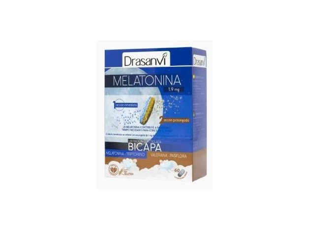Melatonina Bicapa Retard 60Comp.