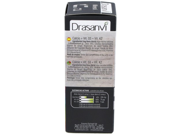 Drasanvi Mineral Calcio Vitamina D3+K2 90Comp