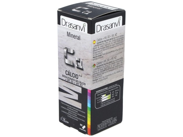 Drasanvi Mineral Calcio Vitamina D3+K2 90Comp