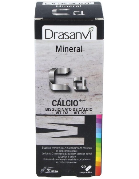Drasanvi Mineral Calcio Vitamina D3+K2 90Comp