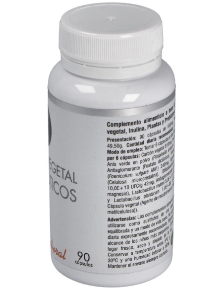 Prisma Natural Carbon Probiotico 550Mg 90Caps