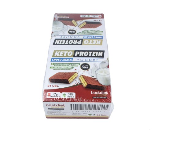 Bestdiet Ketoprotein Barrita Yogurt 24Uds