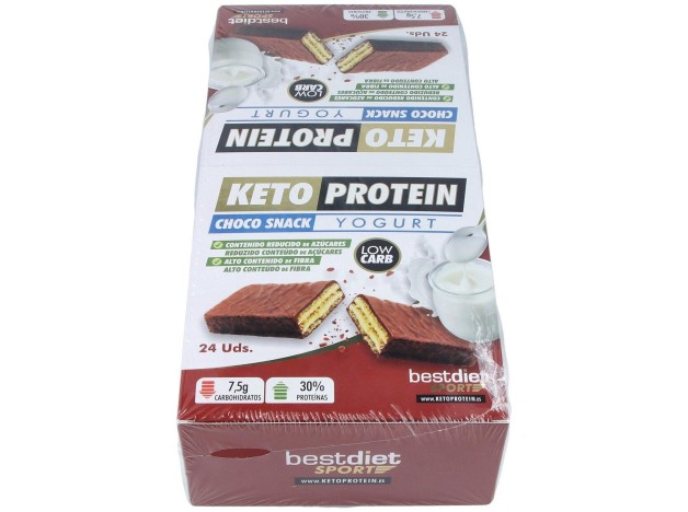 Bestdiet Ketoprotein Barrita Yogurt 24Uds