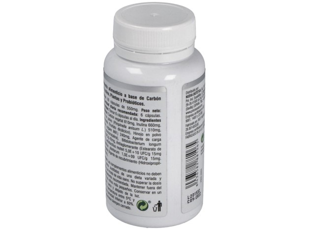 Prisma Natural Carbon Probiotico 550Mg 90Caps