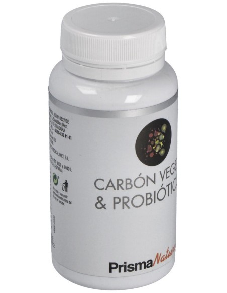 Prisma Natural Carbon Probiotico 550Mg 90Caps
