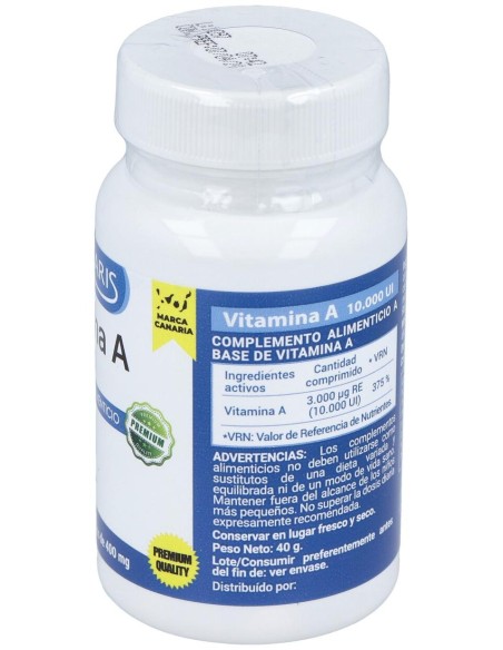 Polaris Vitamina A 10000Ui 100Comp