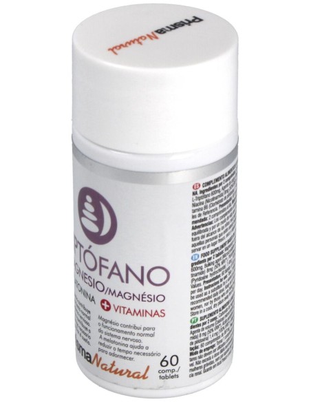 Prismas Natural Triptofano+Mg+Melatonina+Vitaminas 60Comp