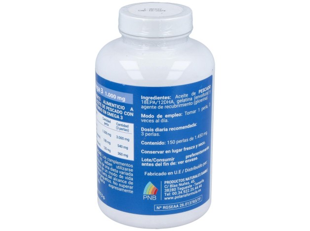 Polaris Omega 3 1000Mg 150 Perlas