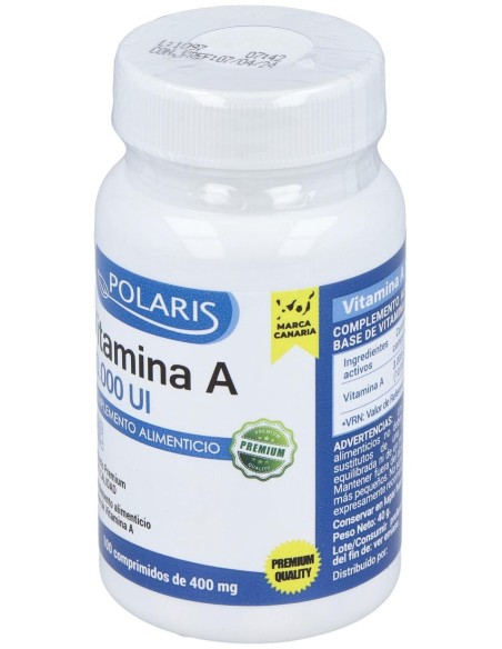 Polaris Vitamina A 10000Ui 100Comp