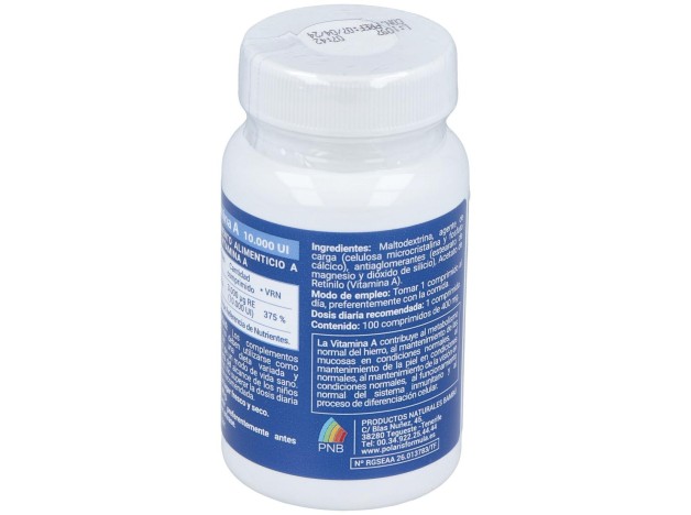 Polaris Vitamina A 10000Ui 100Comp