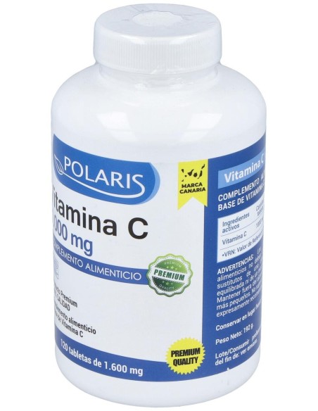 Polaris Vitamina C 1000Mg 120Comp