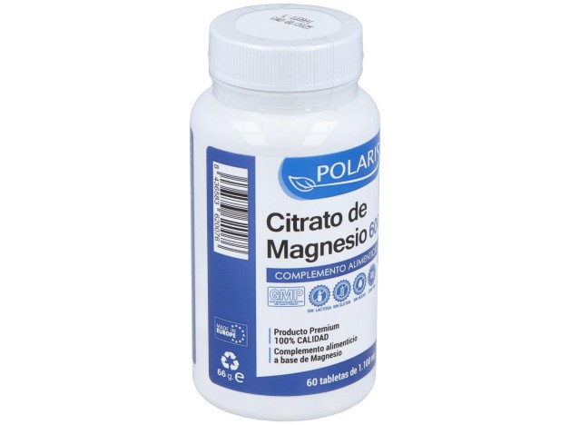 Polaris Citrato Magnesio 600Mg 60Tabs