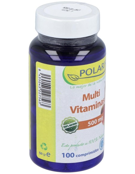 Multivitaminas 500Mg. 100Comp.