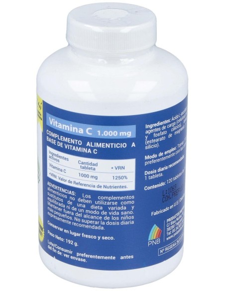 Polaris Vitamina C 1000Mg 120Comp