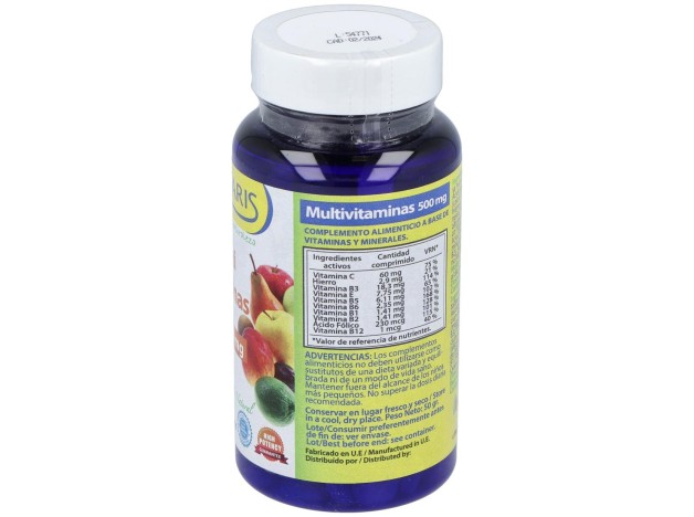 Multivitaminas 500Mg. 100Comp.