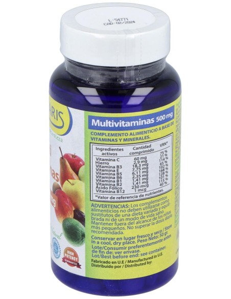 Multivitaminas 500Mg. 100Comp.