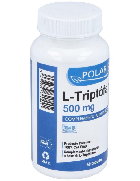 L-Triptofano 500Mg. 60Cap.