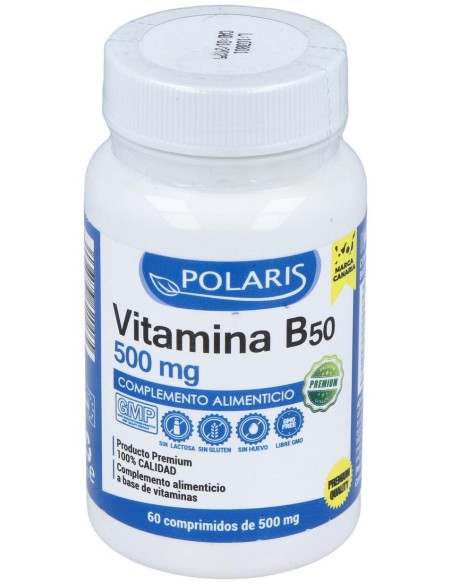 Polaris Vitamina B50 500Mg 60Comp