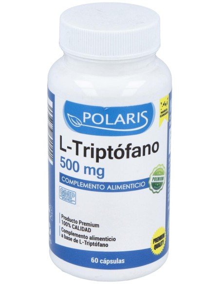 L-Triptofano 500Mg. 60Cap.
