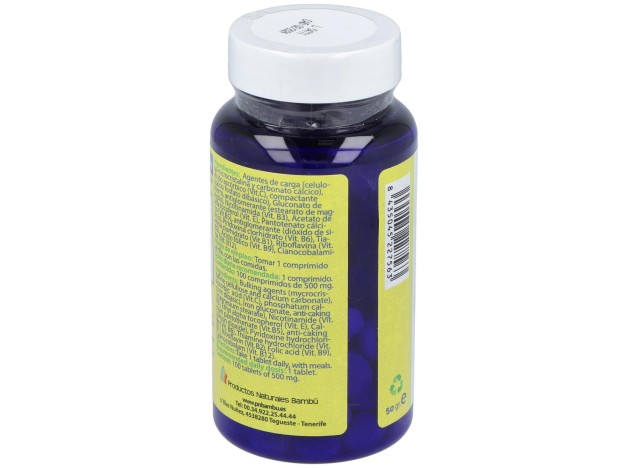 Multivitaminas 500Mg. 100Comp.