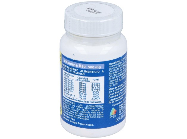 Polaris Vitamina B50 500Mg 60Comp