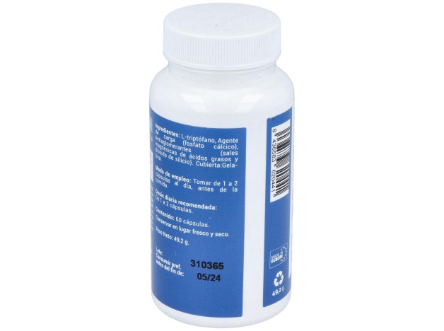 L-Triptofano 500Mg. 60Cap.
