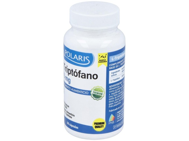 L-Triptofano 500Mg. 60Cap.