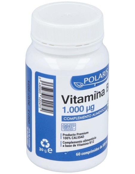 Polaris Vitamina B 12 1000Mg 60Comp