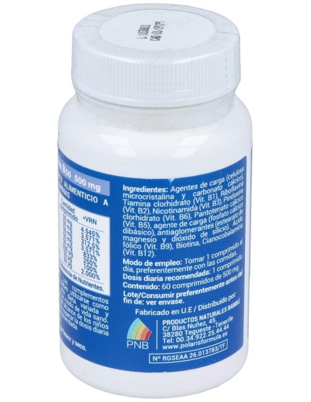 Polaris Vitamina B50 500Mg 60Comp