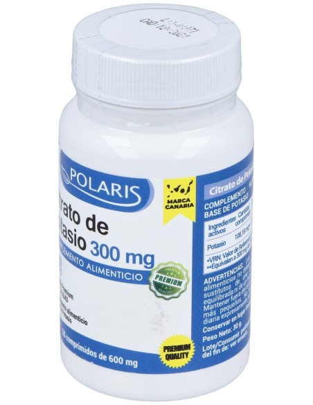 Polaris Citrato Potasio 300Mg 50Comp