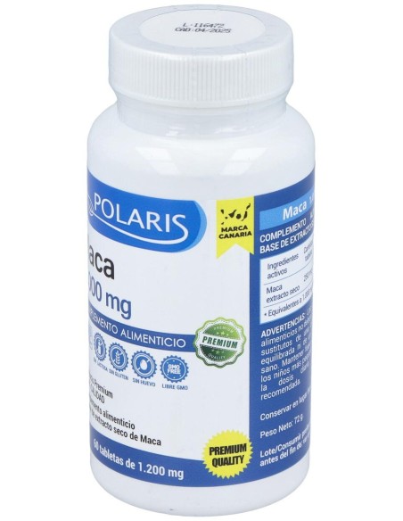 Polaris Maca 1000Mg 60 Tabletas