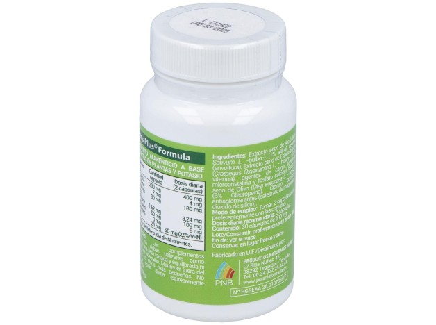 Tensiplus (Ajo+Espino Blanco) 500Mg. 30Cap
