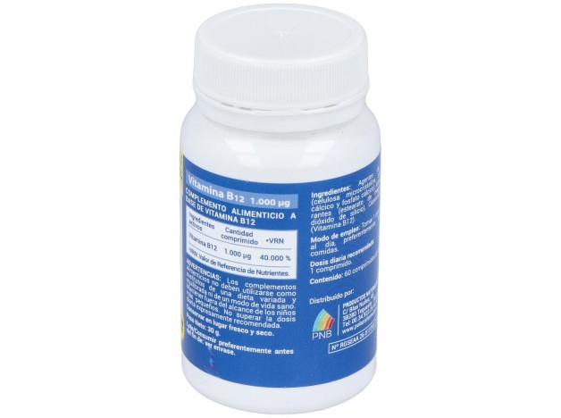Polaris Vitamina B 12 1000Mg 60Comp