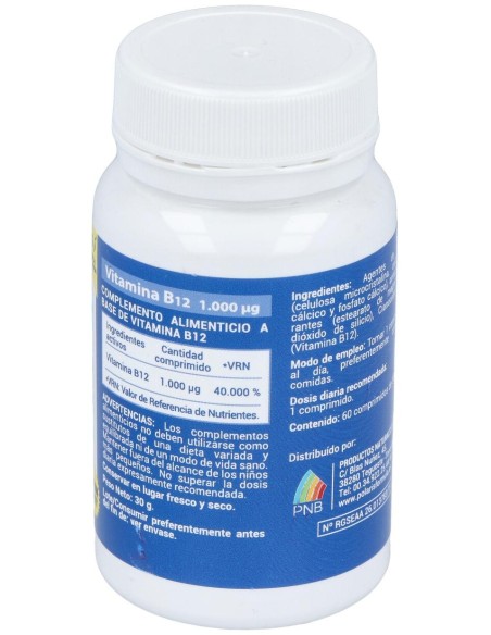 Polaris Vitamina B 12 1000Mg 60Comp